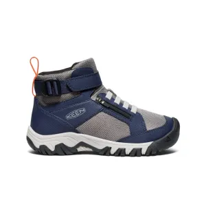 Big Kids' Targhee Boundless Hiking Boot  |  Naval Academy/Steel Grey KEEN