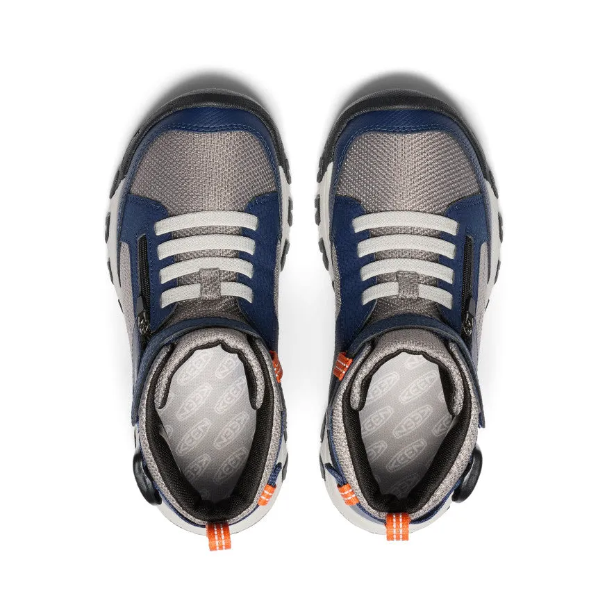 Big Kids' Targhee Boundless Hiking Boot  |  Naval Academy/Steel Grey KEEN