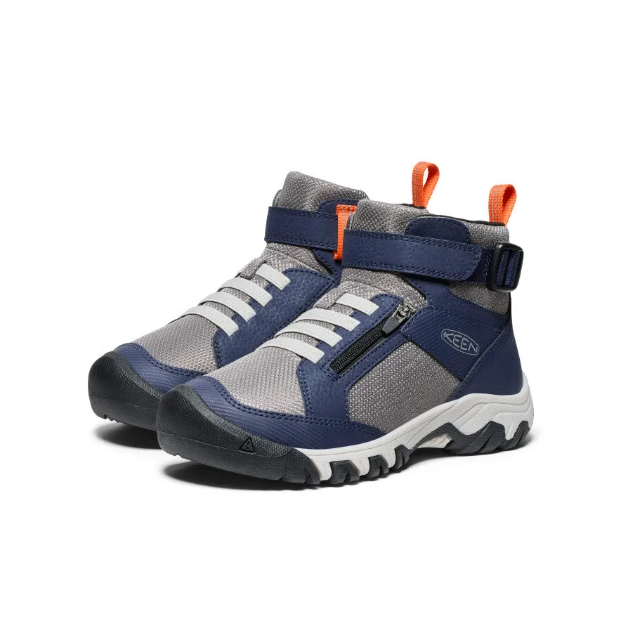 Big Kids' Targhee Boundless Hiking Boot  |  Naval Academy/Steel Grey KEEN