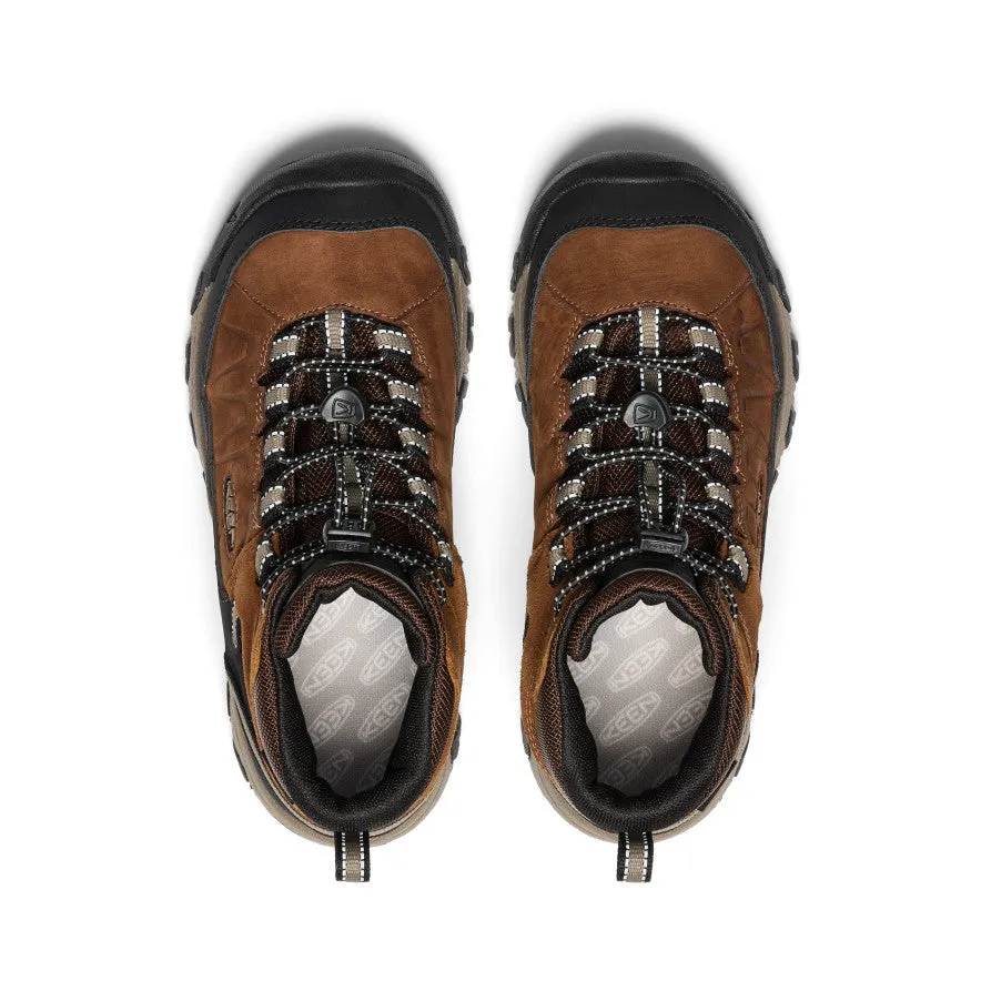 Big Kids' Targhee IV Waterproof Hiking Boot  |  Bison/Brindle KEEN