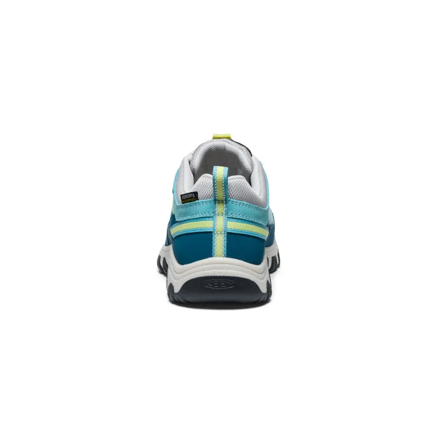 Big Kids' Targhee IV Waterproof Hiking Shoe  |  Reef Waters/Daiquiri Green KEEN