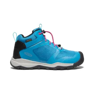 Big Kids' Wanduro Waterproof Boot  |  Fjord Blue/Fuchsia Purple KEEN