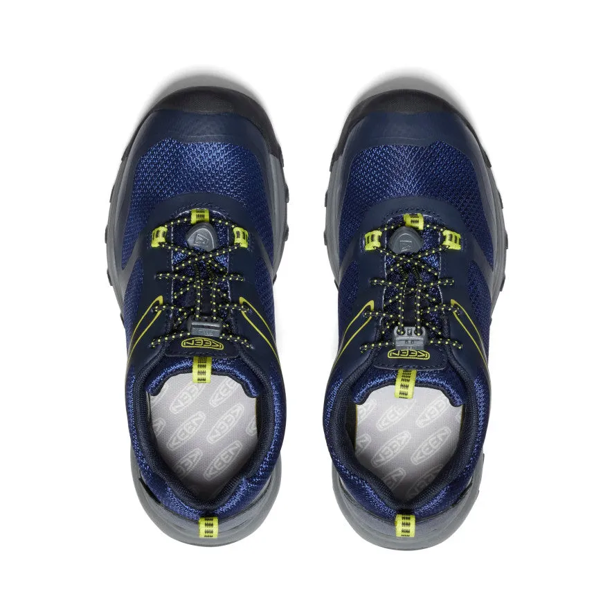 Big Kids' Wanduro Waterproof Shoe  |  Sky Captain/Evening Primrose KEEN
