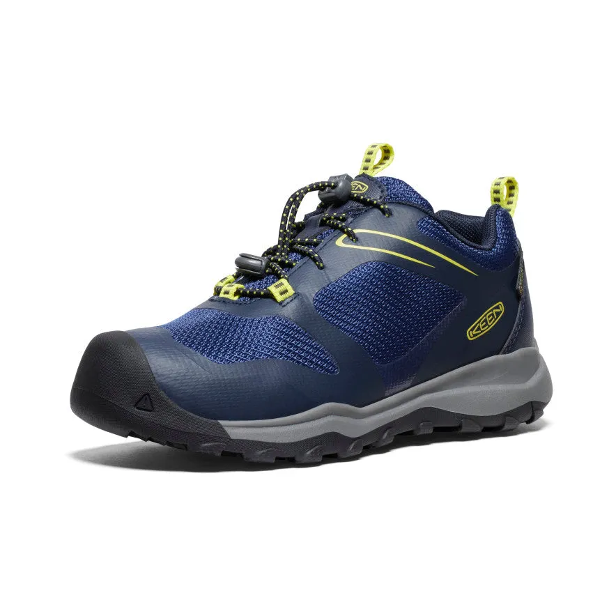 Big Kids' Wanduro Waterproof Shoe  |  Sky Captain/Evening Primrose KEEN