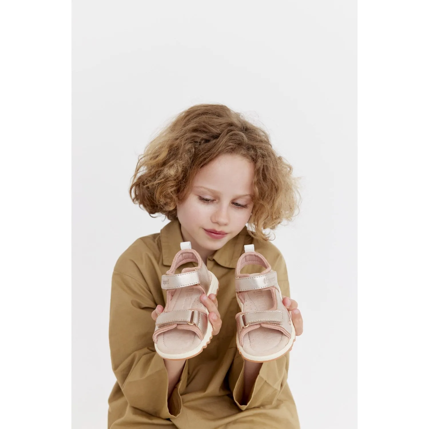 Bisgaard Rose Gold Coco Sandal