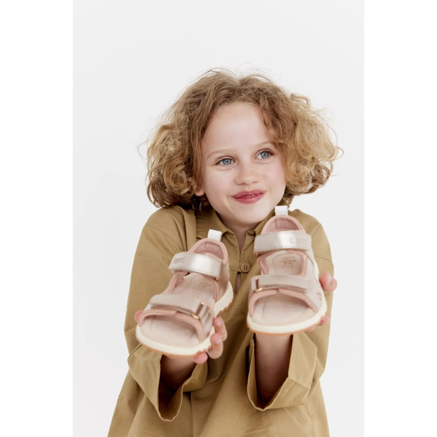 Bisgaard Rose Gold Coco Sandal