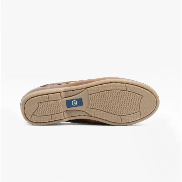 Blakeseys SOPHIE Womens Leather Deck Shoes Waxy Brown