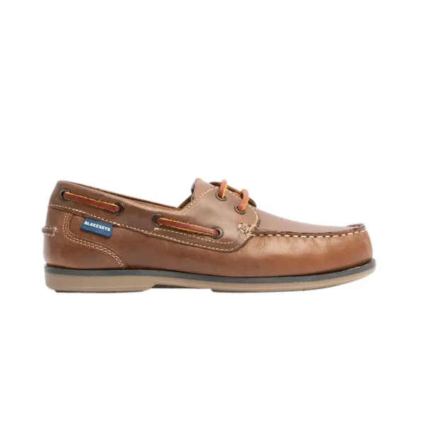 Blakeseys SOPHIE Womens Leather Deck Shoes Waxy Brown
