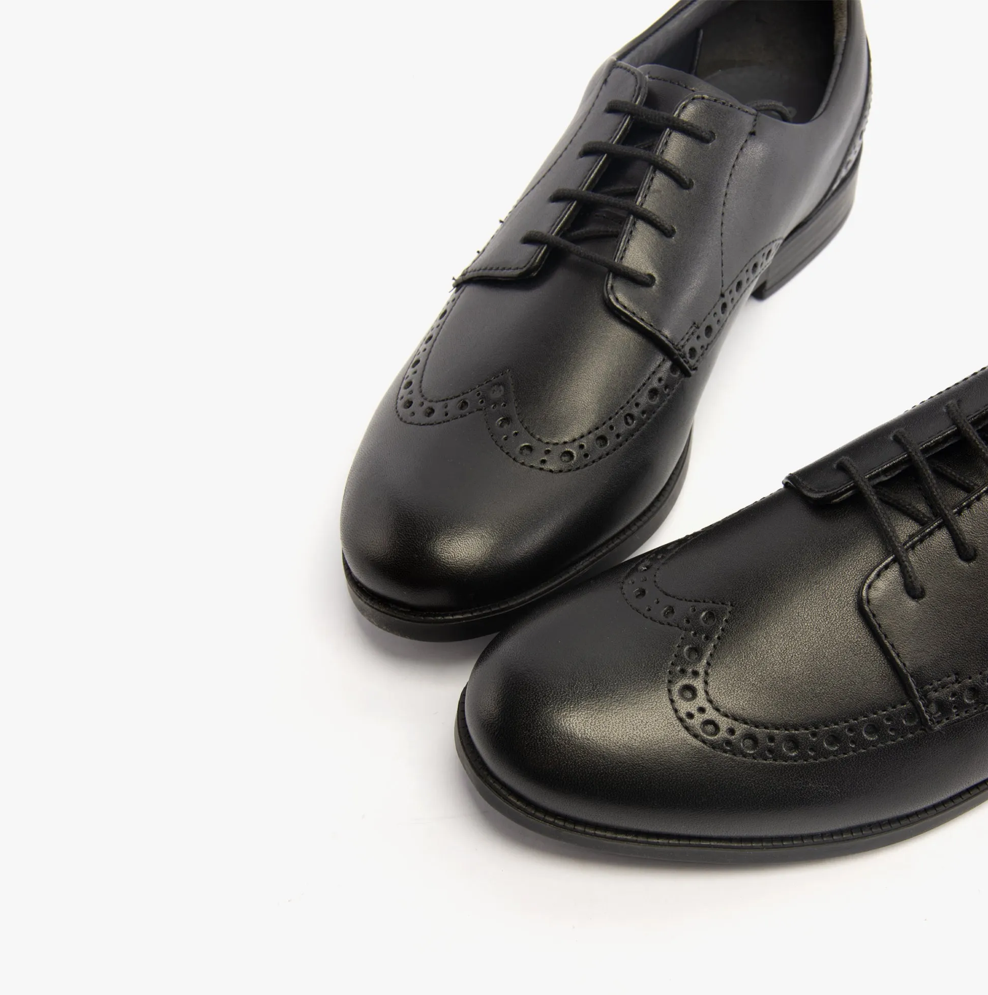 BROGUE Girls Shoes Black