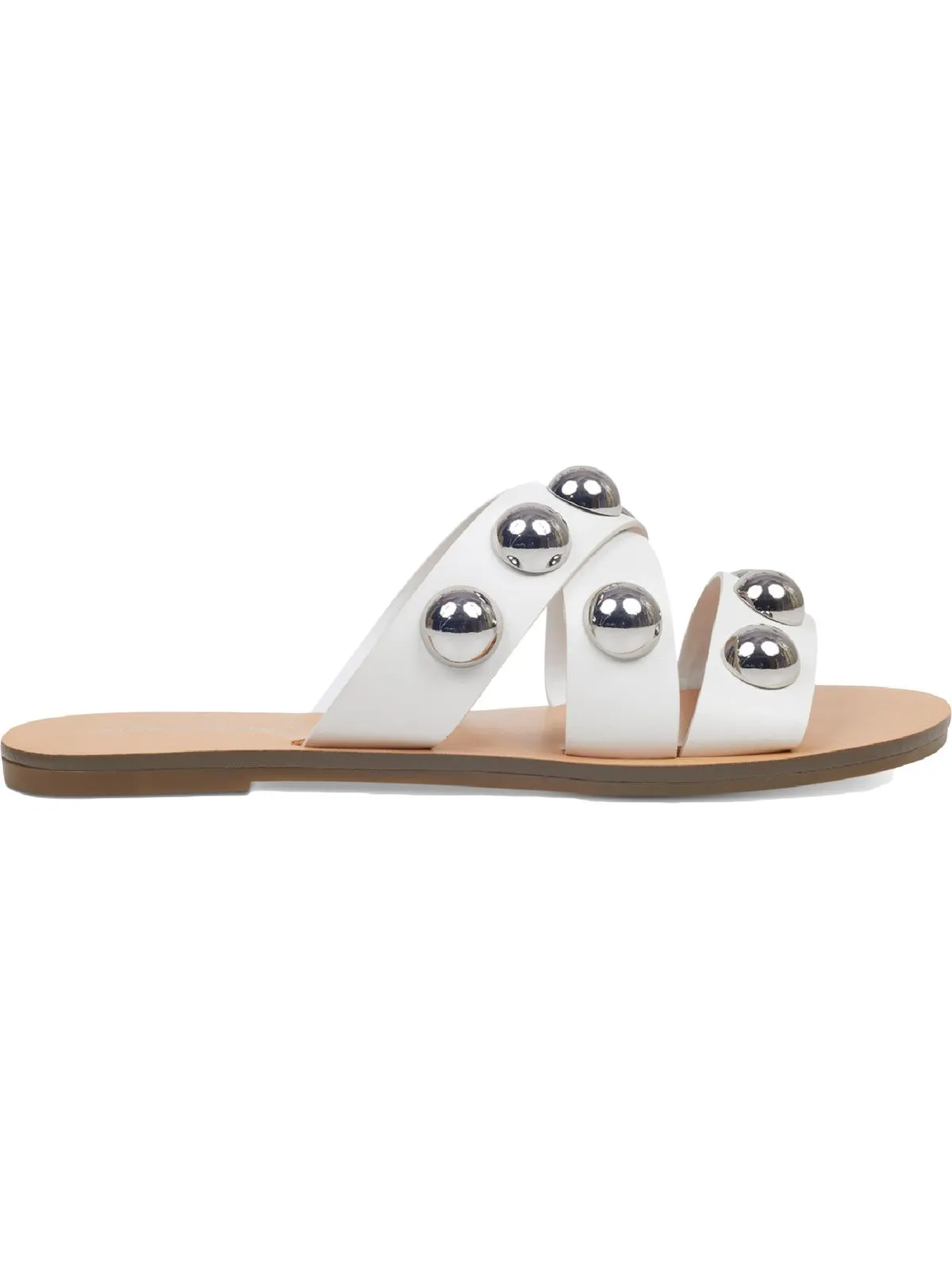 Bryte 2 Womens Slip On Strappy Slide Sandals