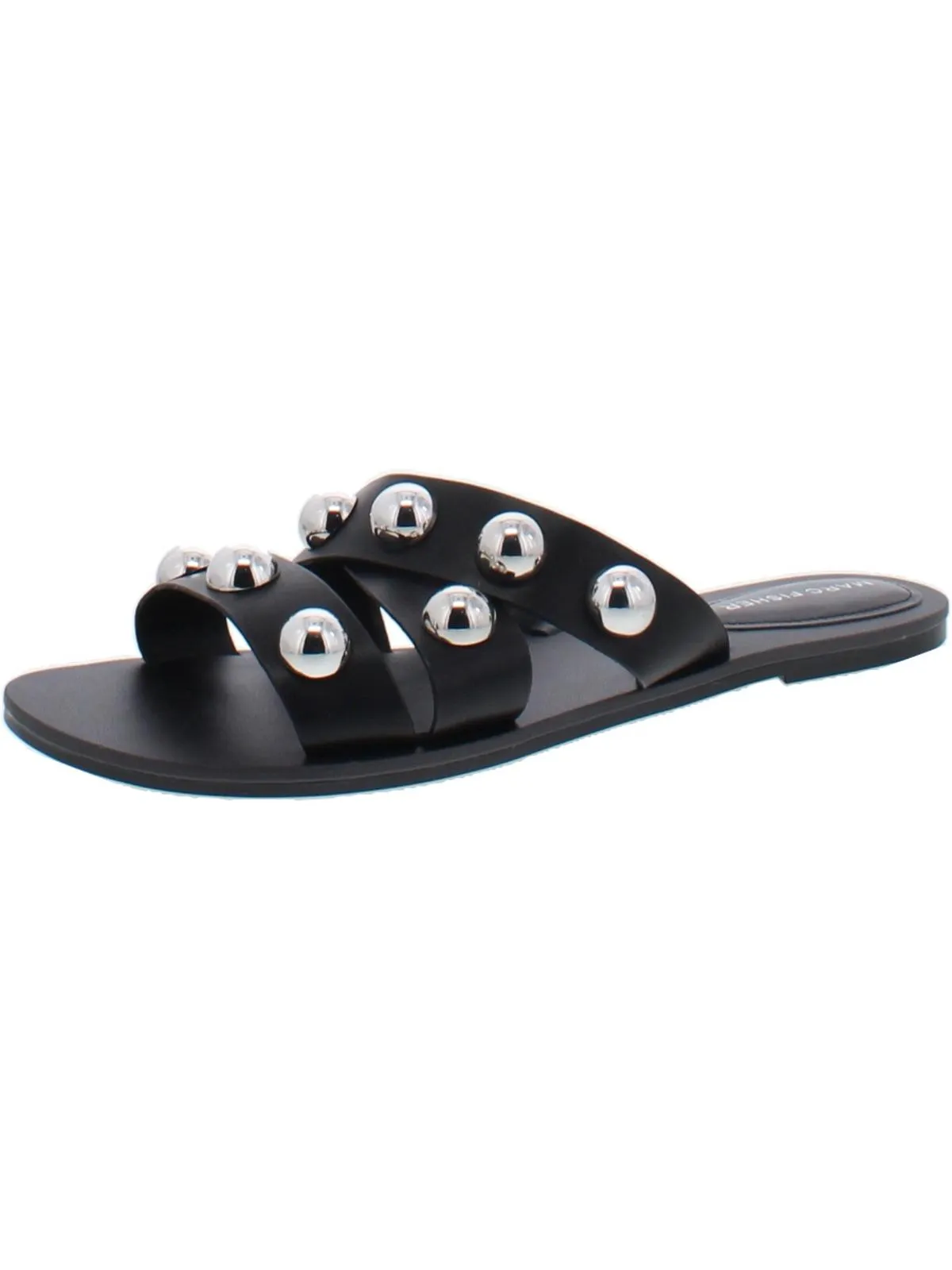 Bryte 2 Womens Slip On Strappy Slide Sandals