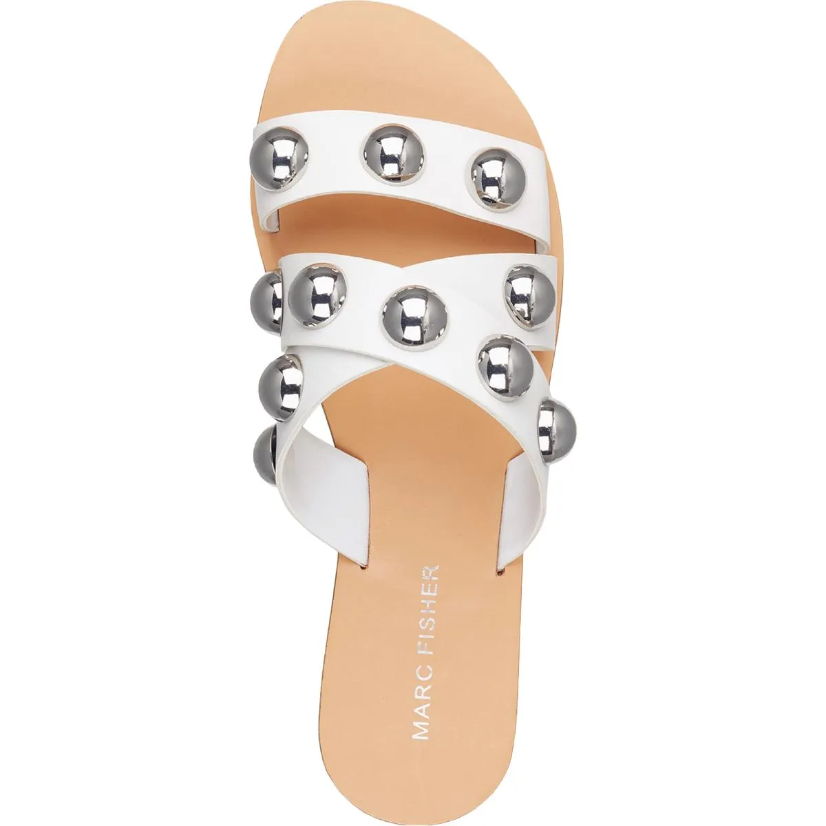 Bryte 2 Womens Slip On Strappy Slide Sandals