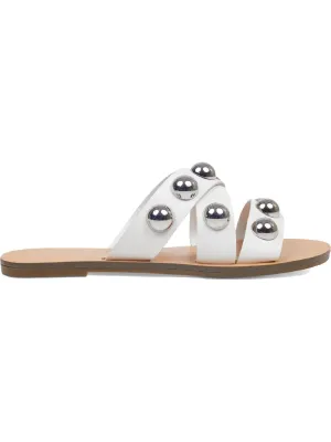 Bryte 2 Womens Slip On Strappy Slide Sandals