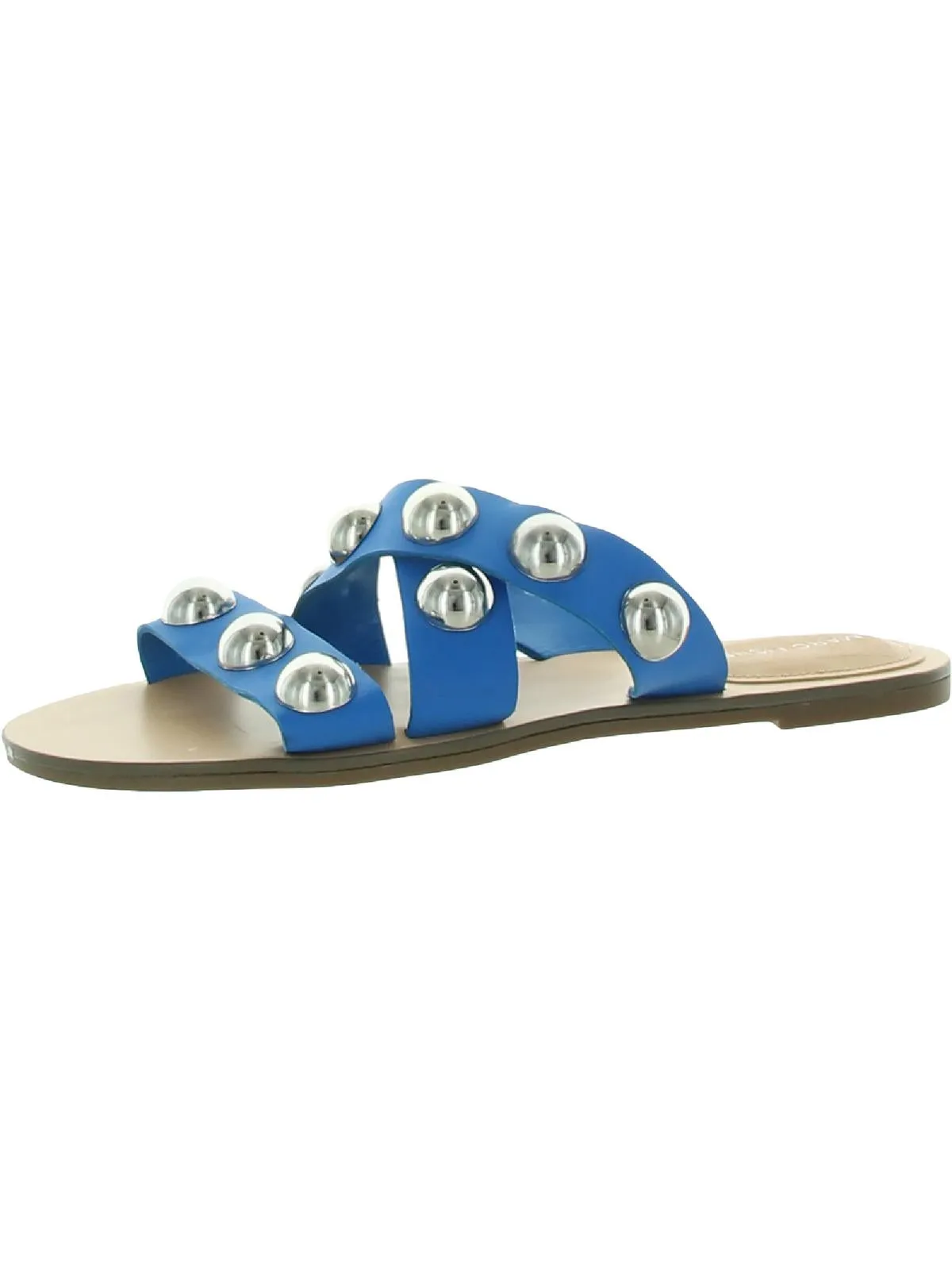 Bryte 2 Womens Slip On Strappy Slide Sandals