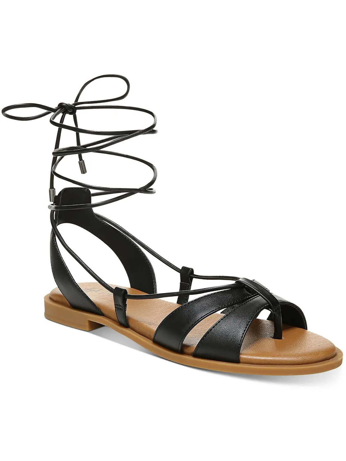 Cairro Womens Flat Slip On Strappy Sandals