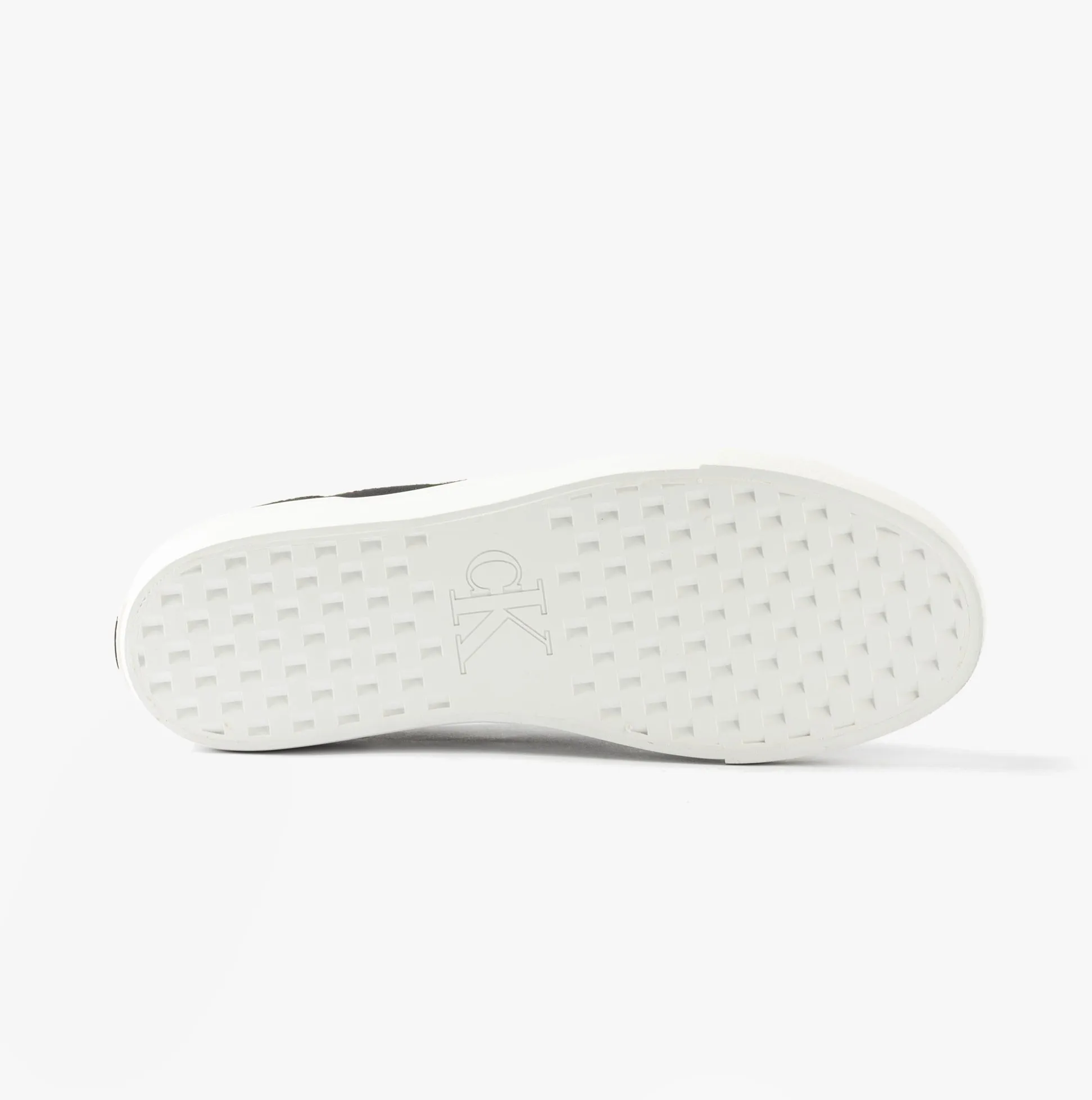 Calvin Klein VULC FLATFORM LOW Womens Trainers Black/Bright White