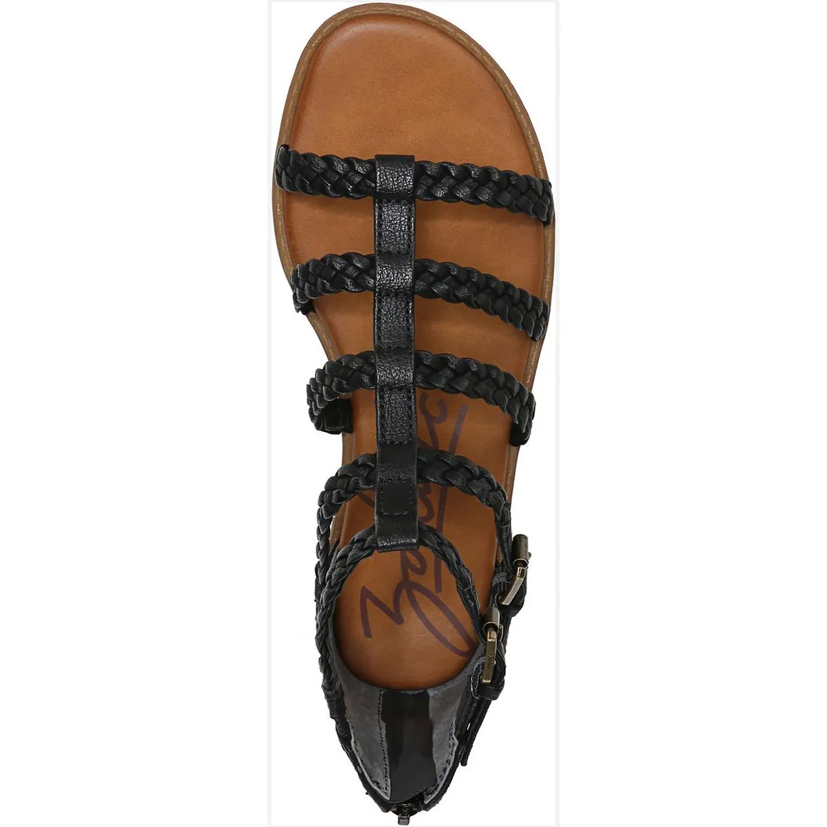 Camelia  Womens Slip On Buckles Gladiator Sandals
