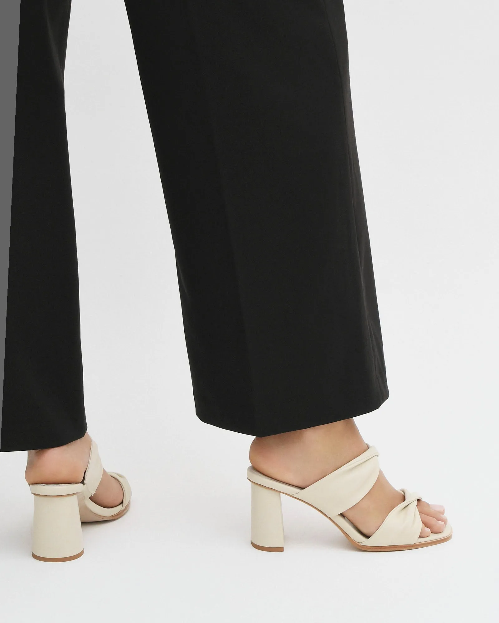 CAYLIE HIGH HEEL SANDALS BONE LEATHER Jo Mercer