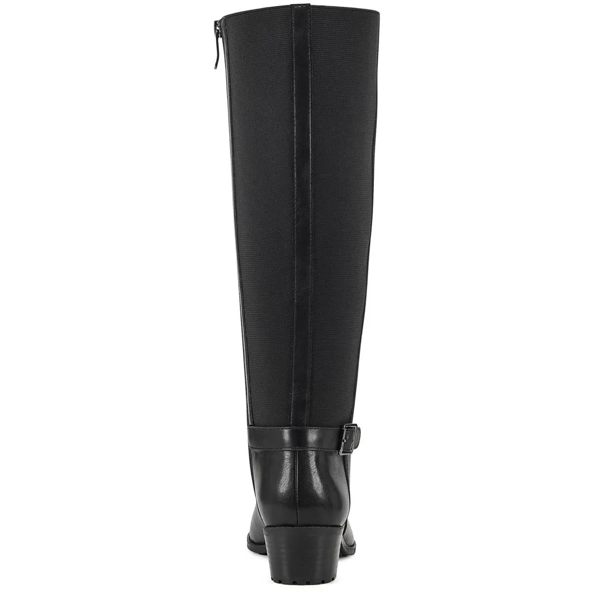 Chaza Womens Stretch Zipper Knee-High Boots