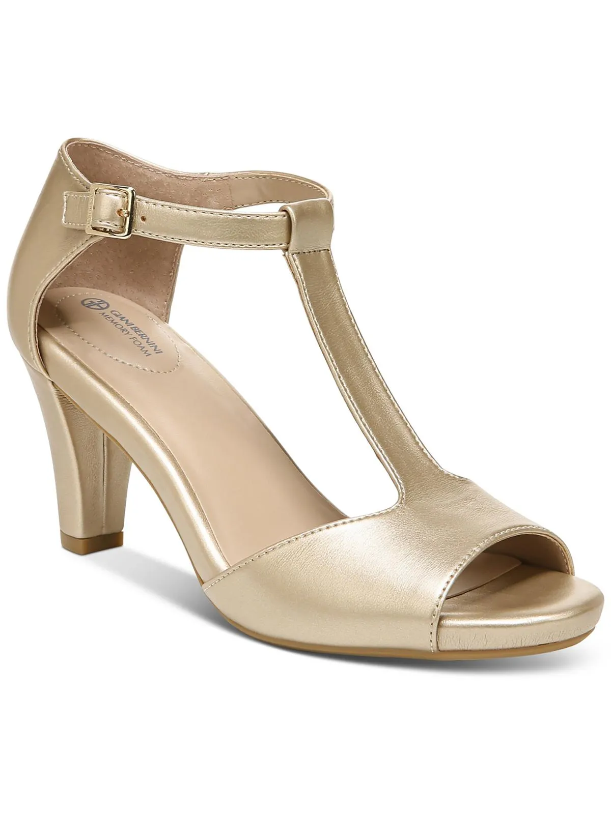 Claraa Womens T-Strap Dress Sandals