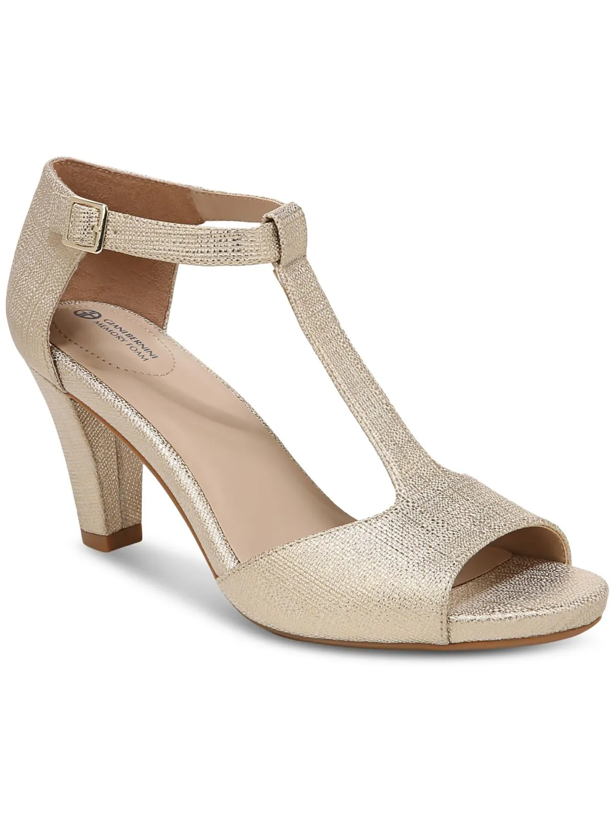 Claraa Womens T-Strap Dress Sandals
