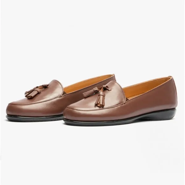 Comfortology CARME Womens Leather Shoes Cognac