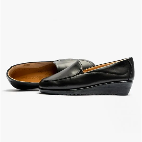 Comfortology MIRANDA Womens Leather Shoes Black