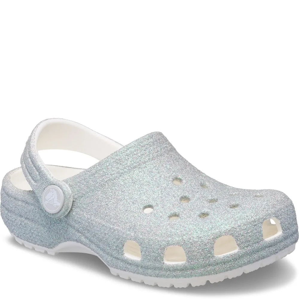 Crocs Kids Classic Glitter Clog