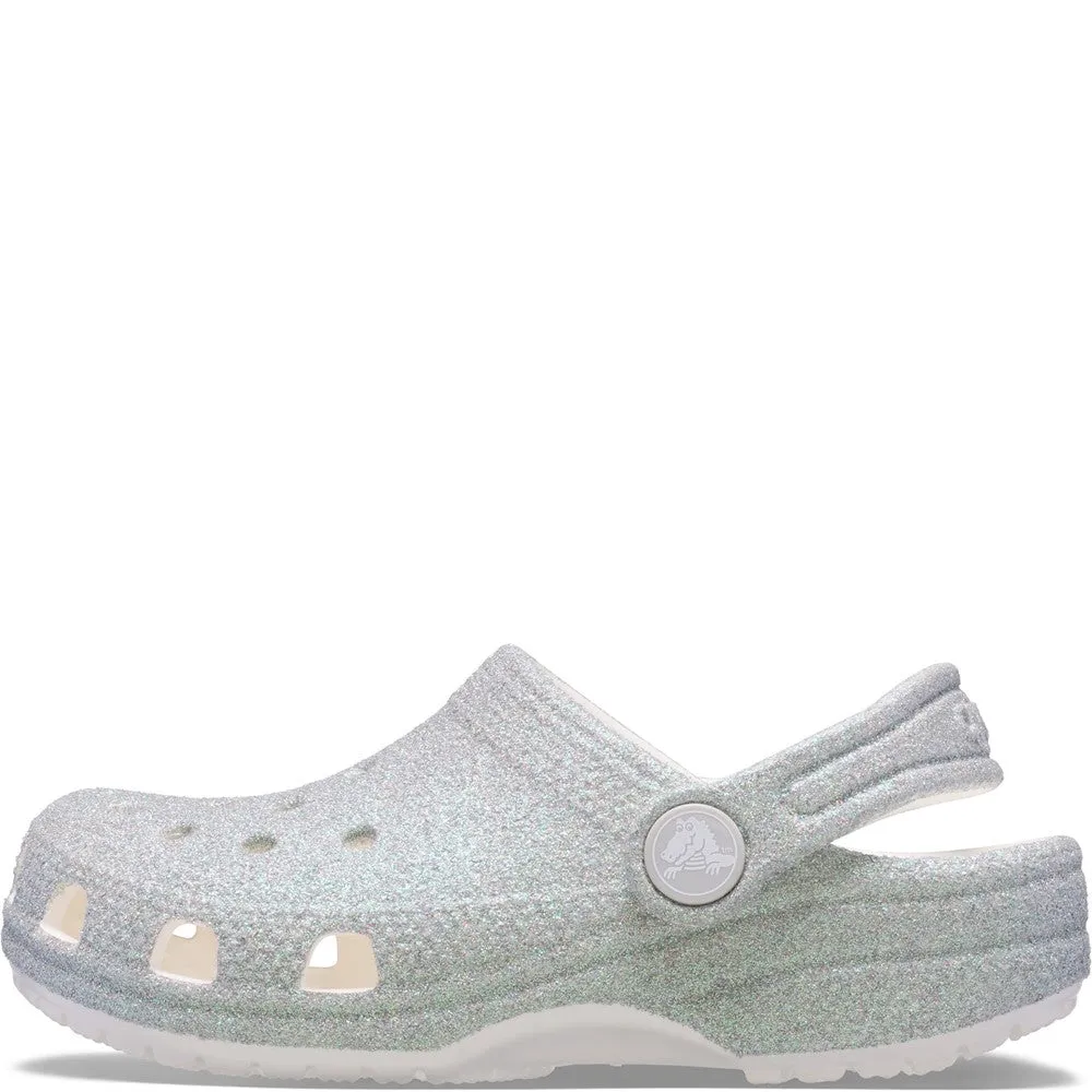 Crocs Kids Classic Glitter Clog