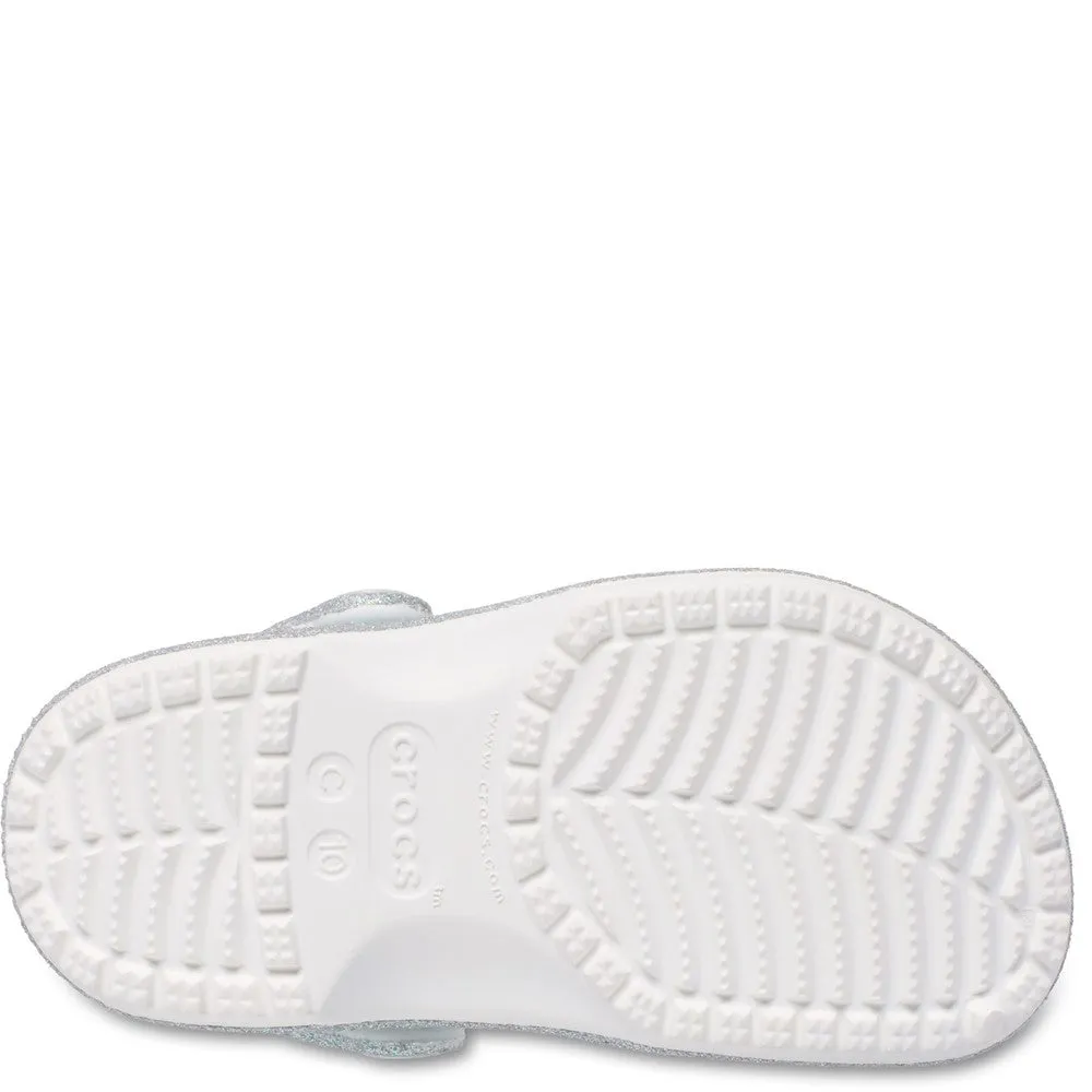 Crocs Kids Classic Glitter Clog