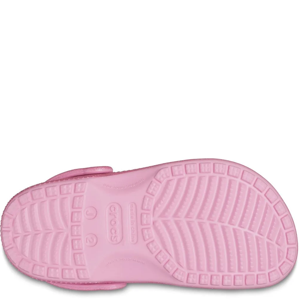 Crocs Kids Classic Glitter Clog