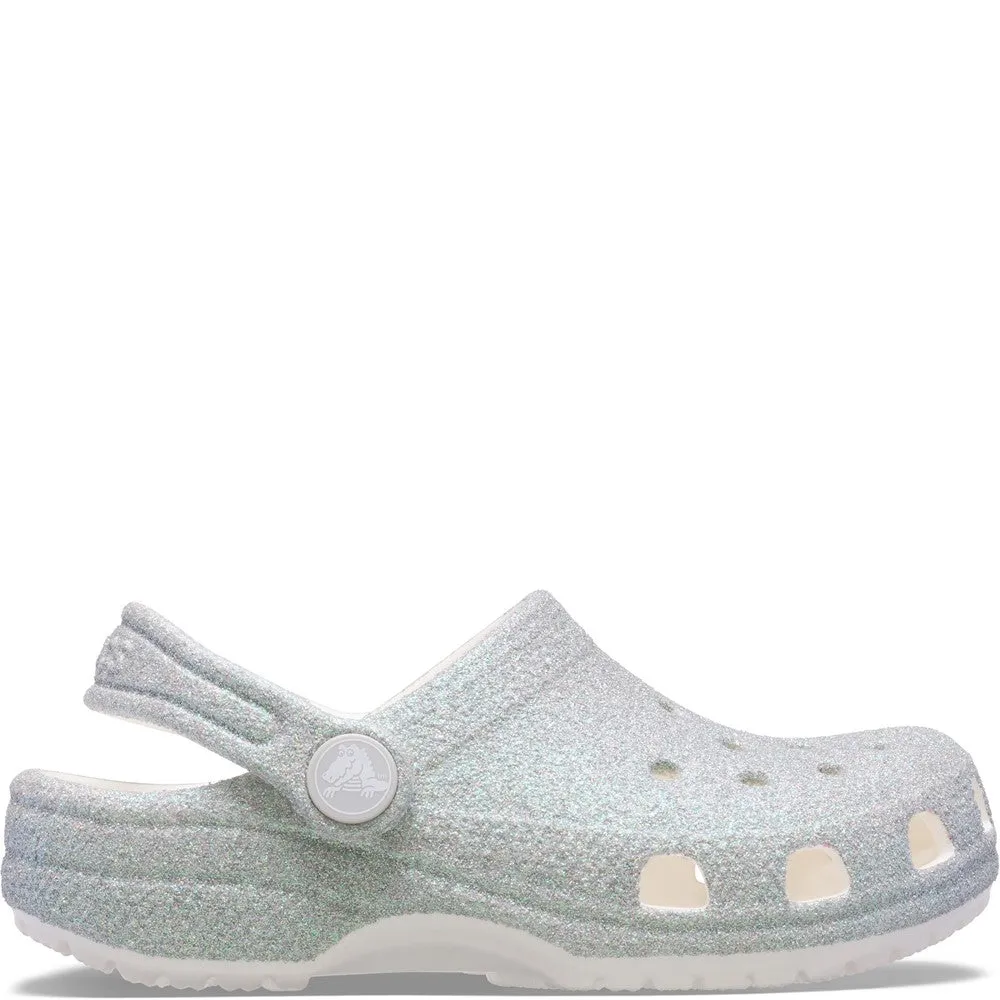 Crocs Kids Classic Glitter Clog
