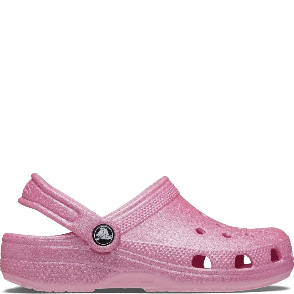 Crocs Kids Classic Glitter Clog