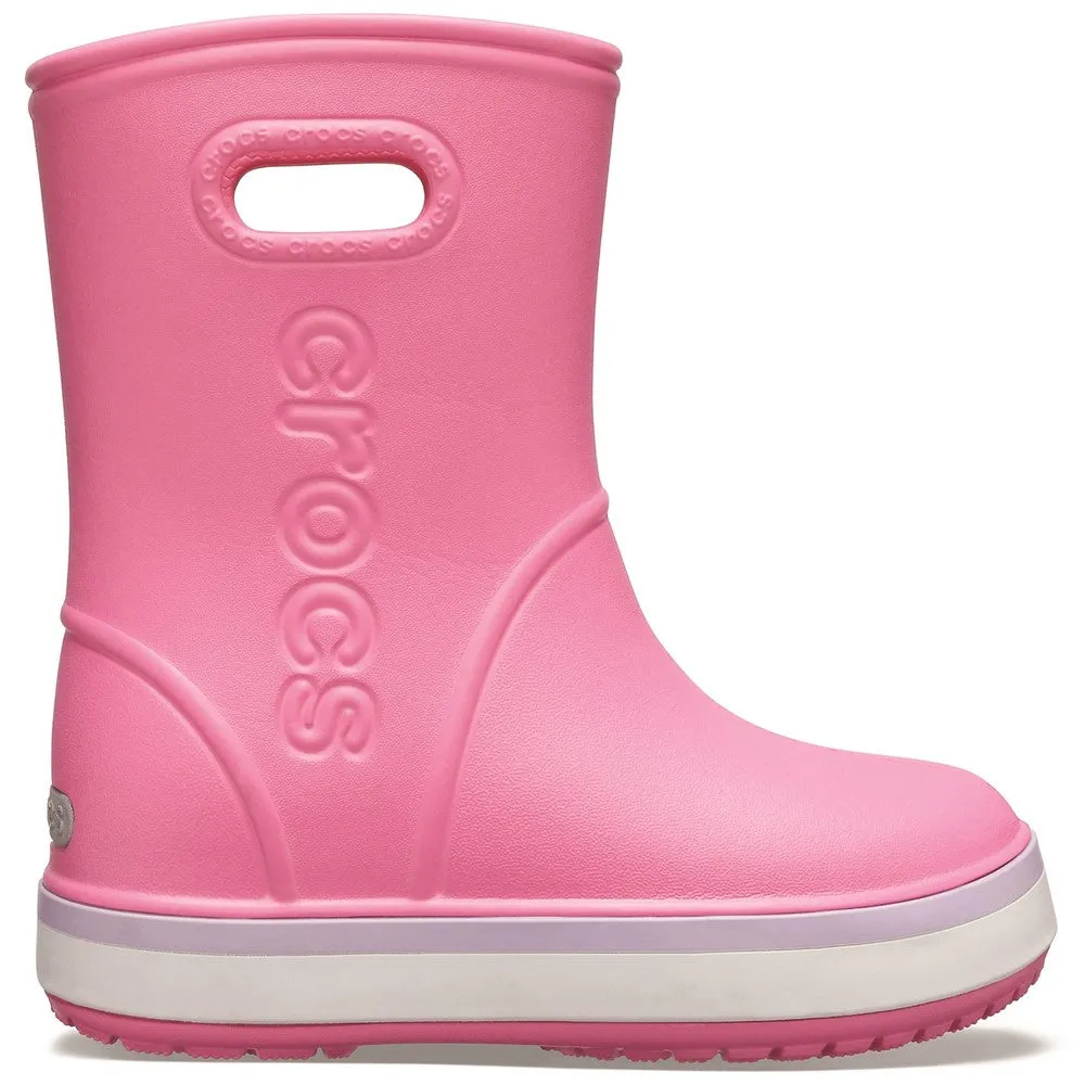 Crocs Kids Crocband Rainboot Pull On Wellington
