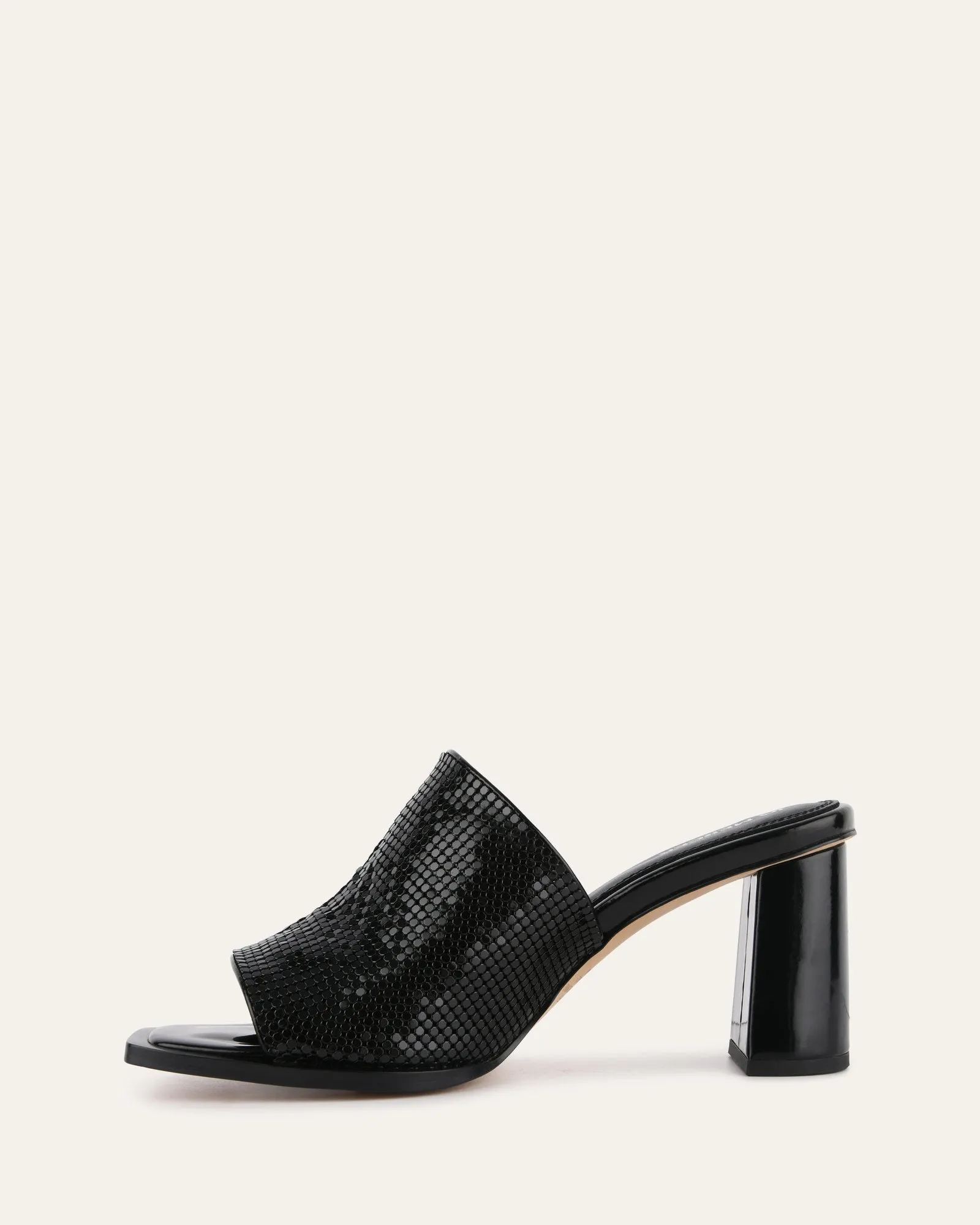 CUPID HIGH HEEL SANDALS BLACK Jo Mercer