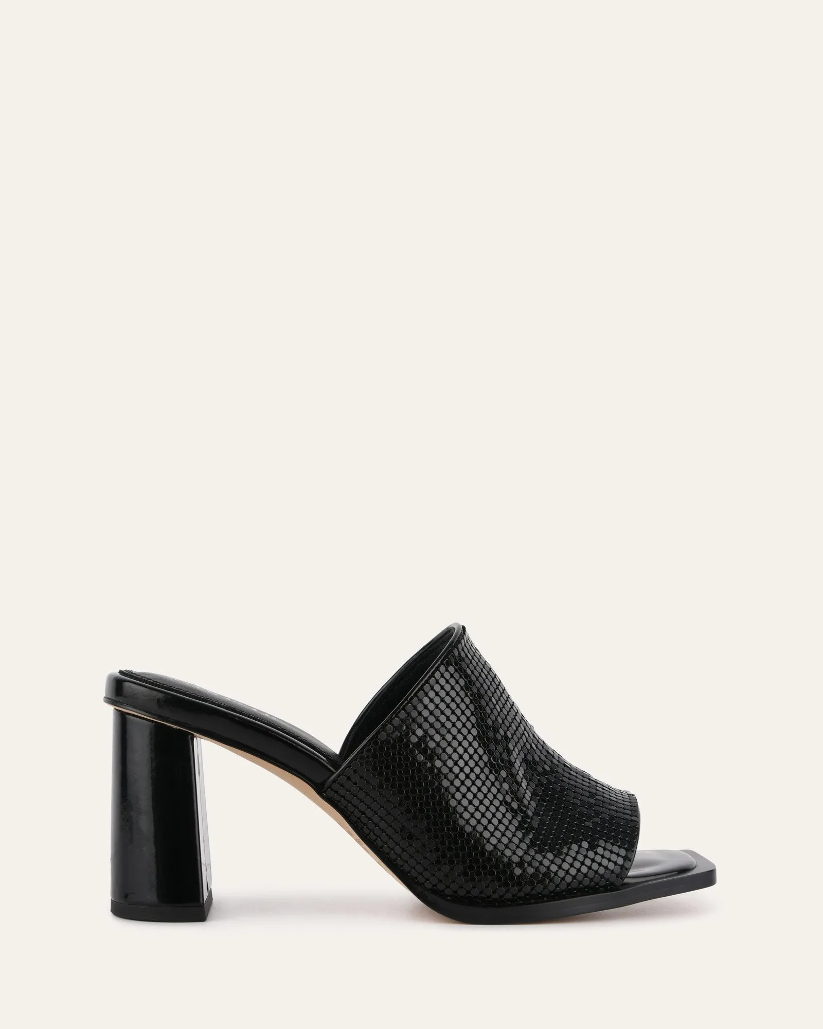 CUPID HIGH HEEL SANDALS BLACK Jo Mercer