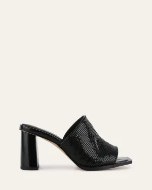 CUPID HIGH HEEL SANDALS BLACK Jo Mercer