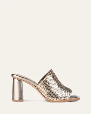 CUPID HIGH HEEL SANDALS GOLD Jo Mercer
