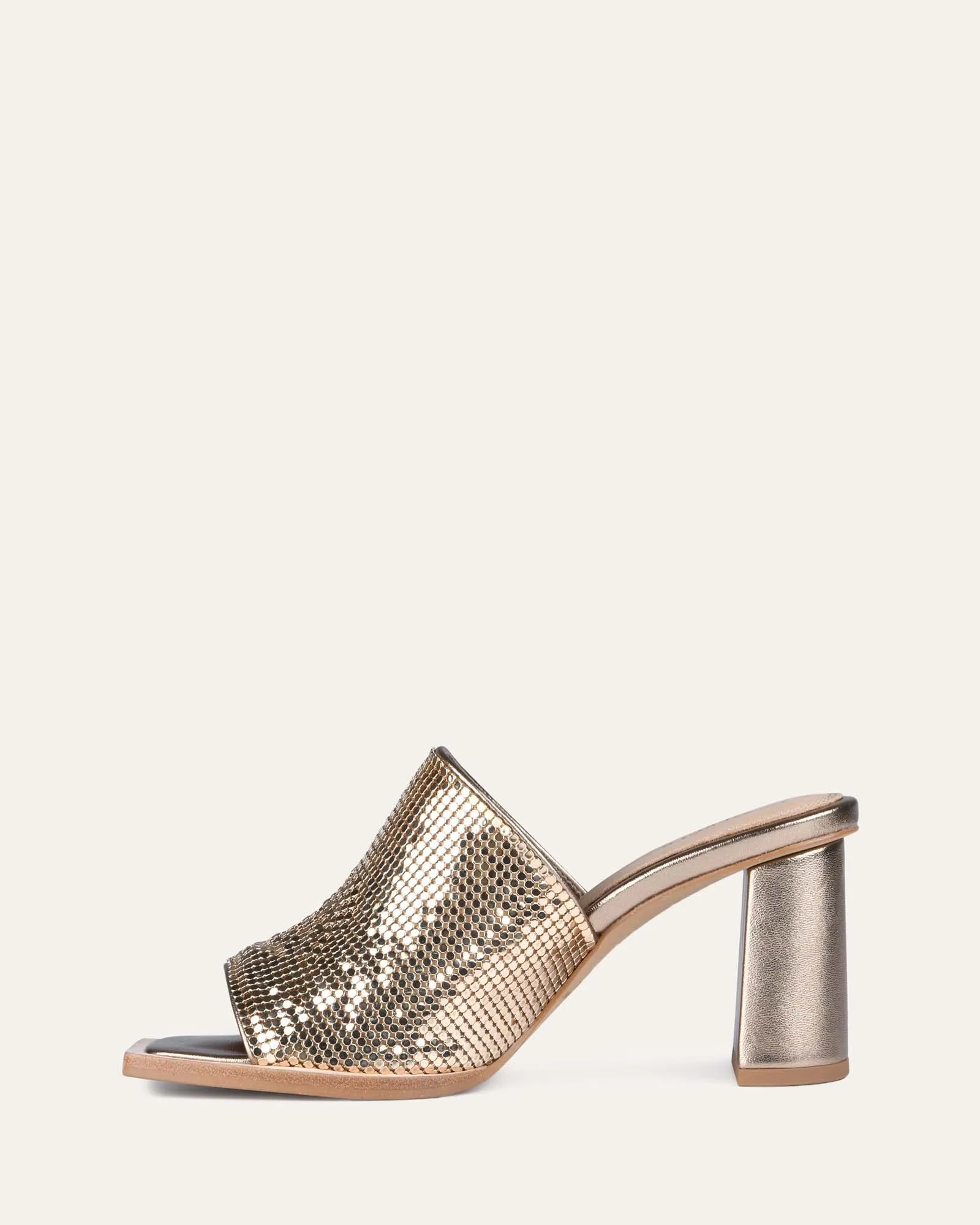 CUPID HIGH HEEL SANDALS GOLD Jo Mercer