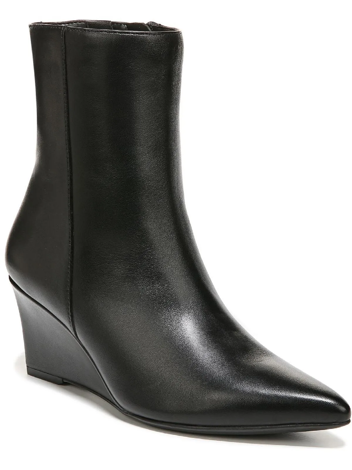 Dario Womens Leather Pointed Toe Booties