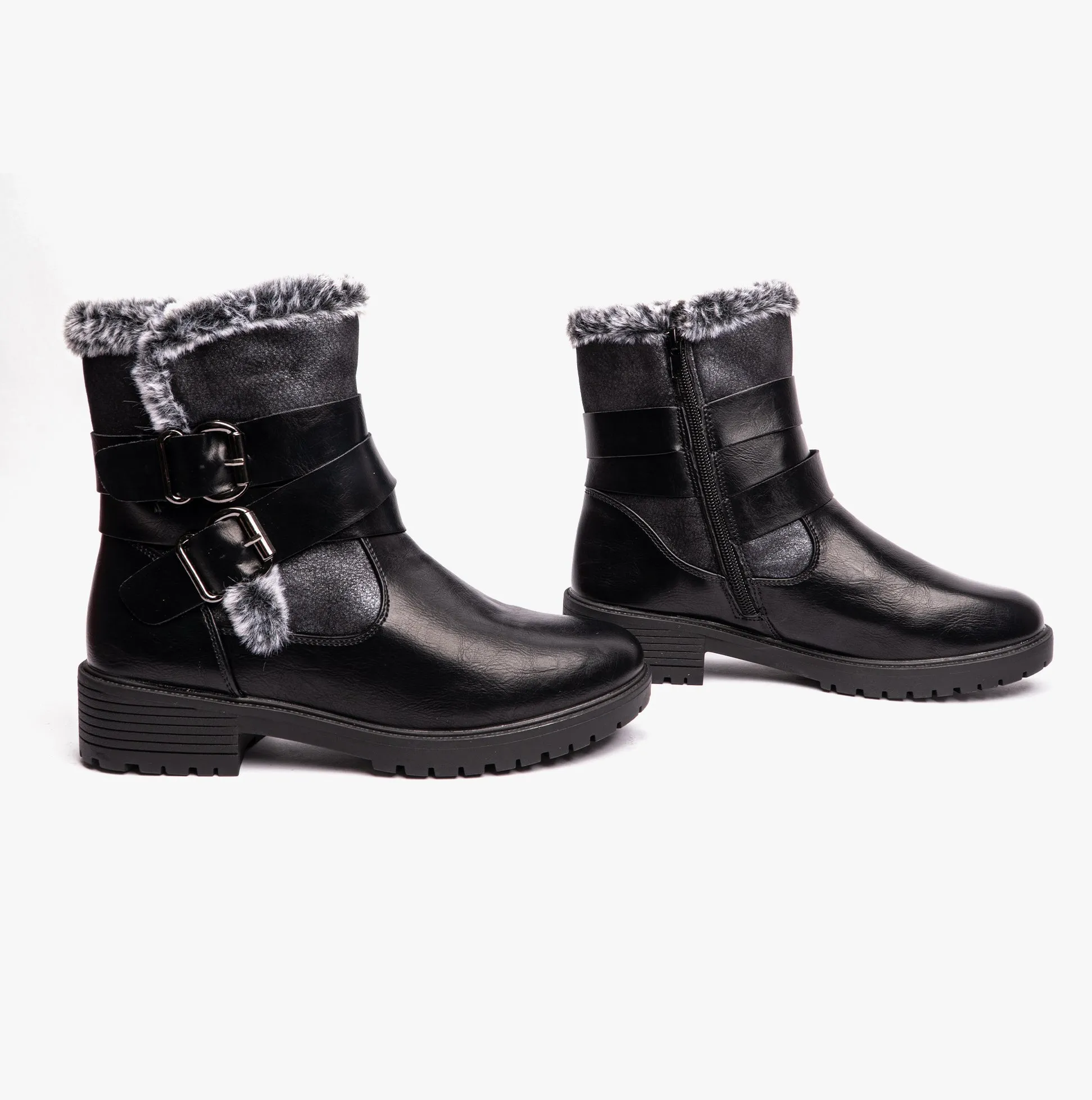 Dr Keller PHOENIX Womens Ankle Boots Black