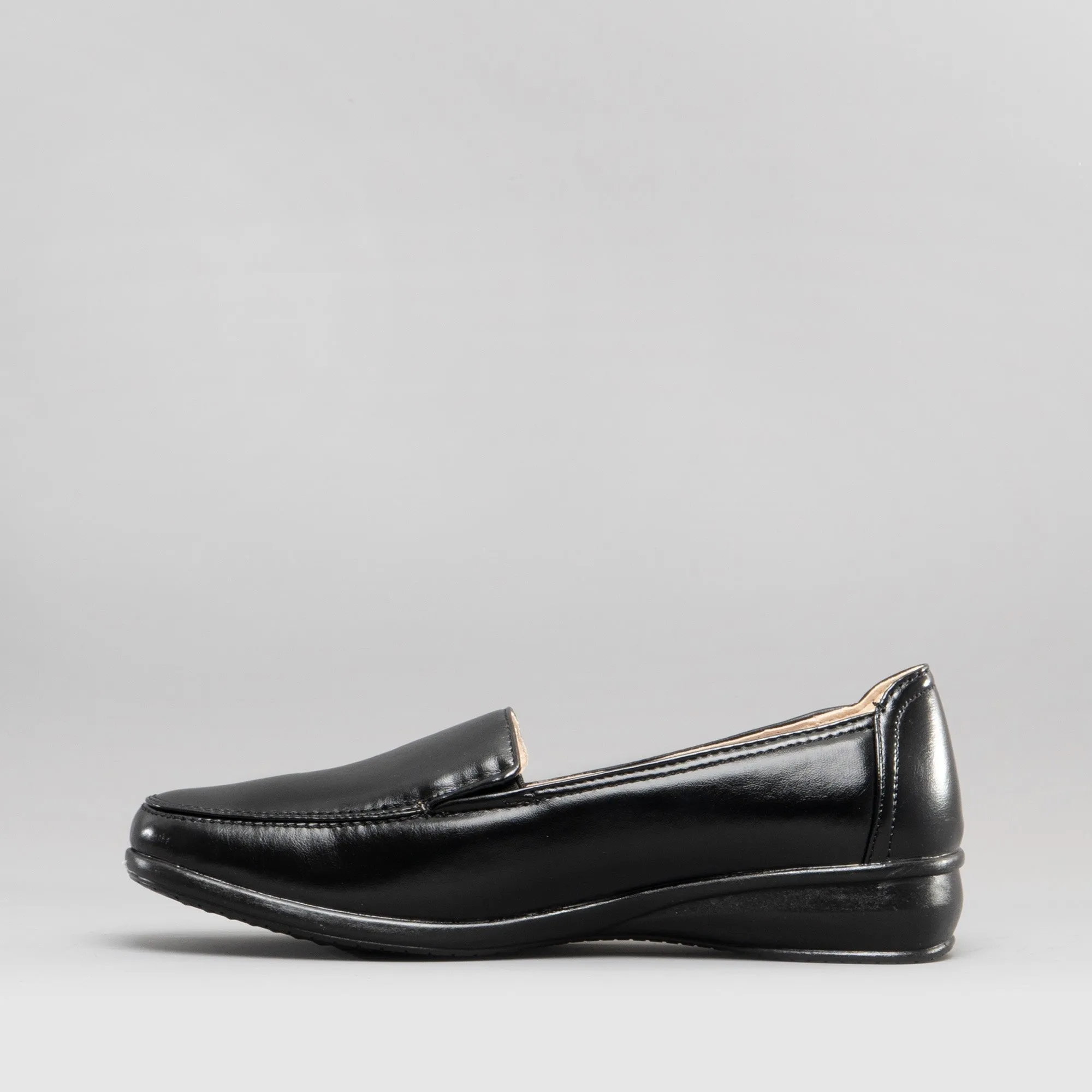 Dr Keller SALLY Womens Slip-On Loafers Black
