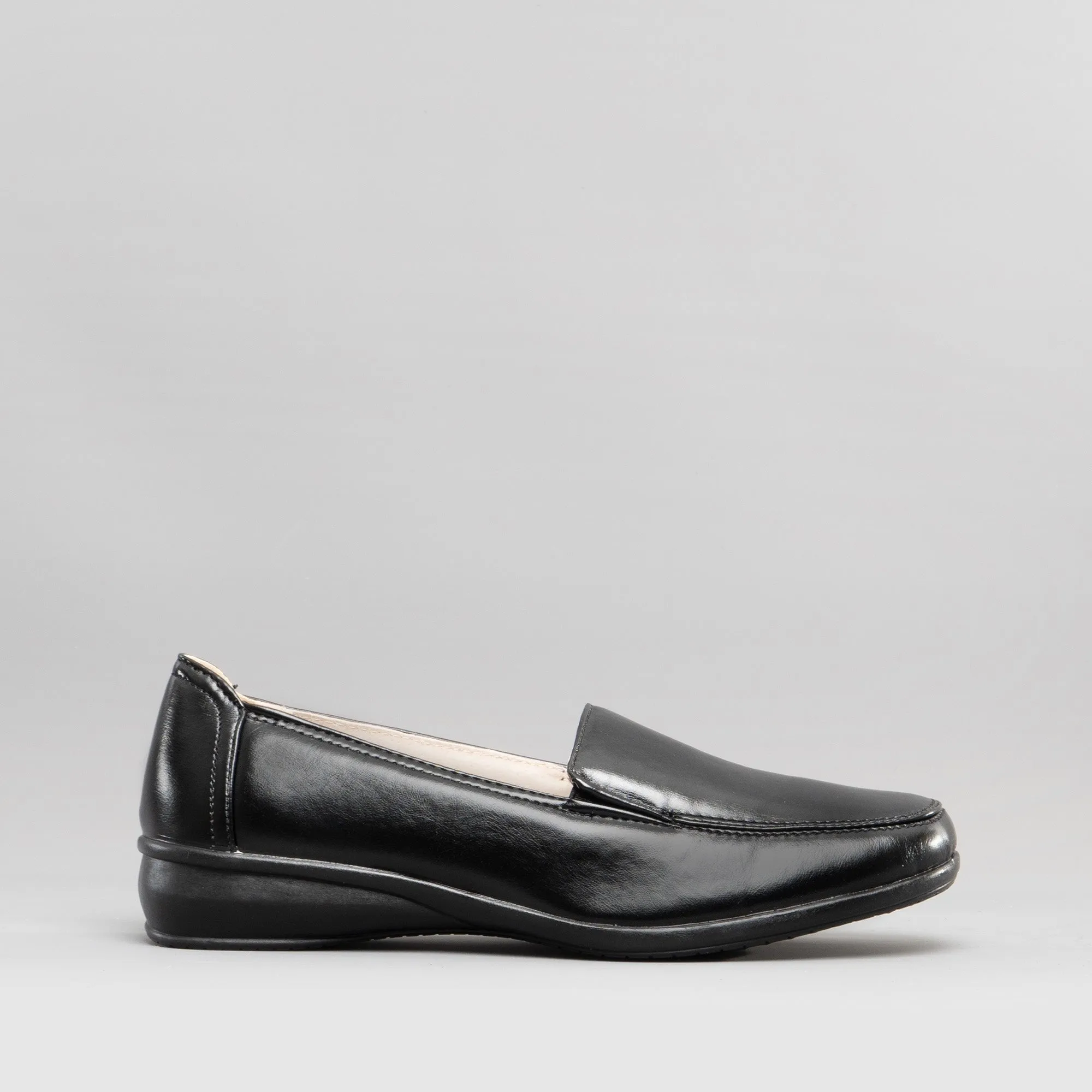 Dr Keller SALLY Womens Slip-On Loafers Black