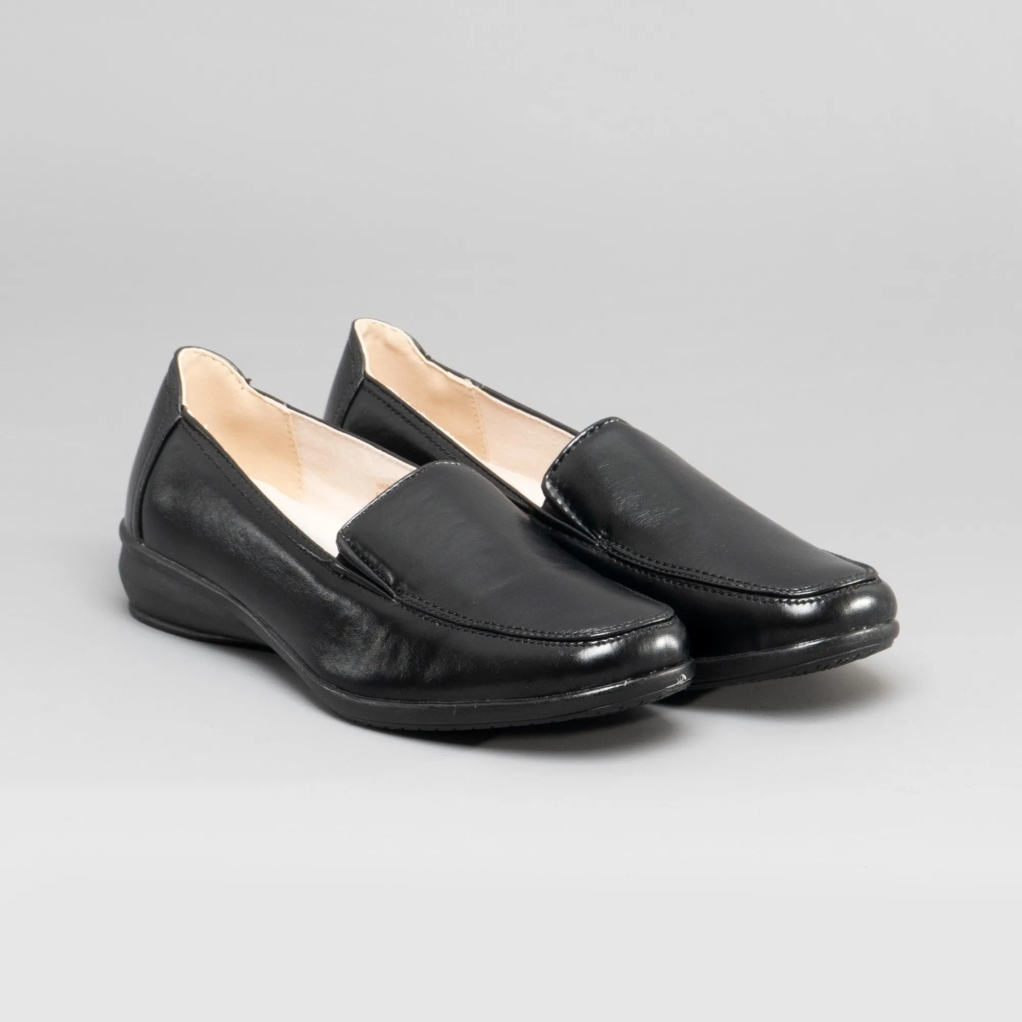 Dr Keller SALLY Womens Slip-On Loafers Black