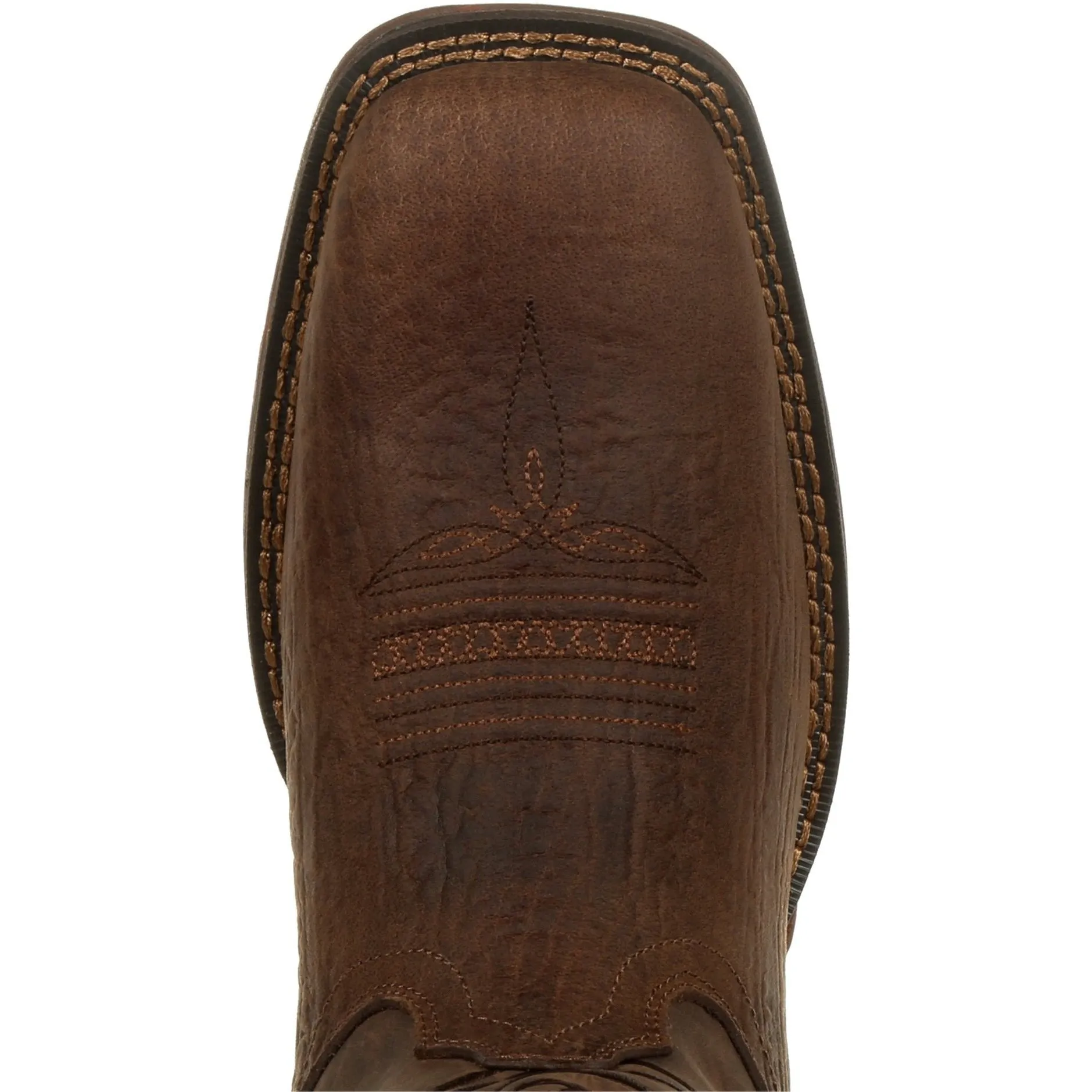 Durango Men's Rebel Distressed Flag Embroidery 12" Square Toe Western Boot -DDB0314