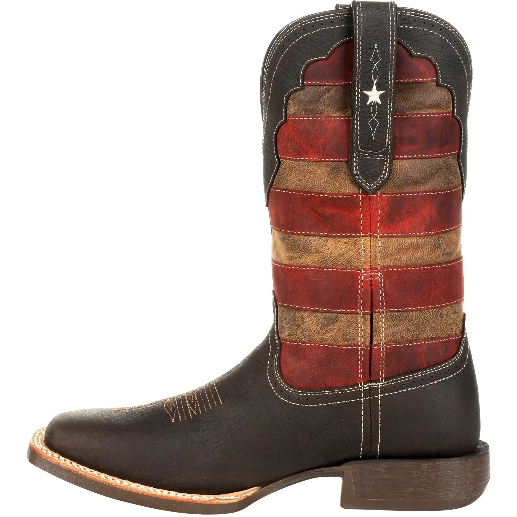 Durango Men's Rebel Pro Vintage Flag 12" Square Toe Western Boot - DDB0303