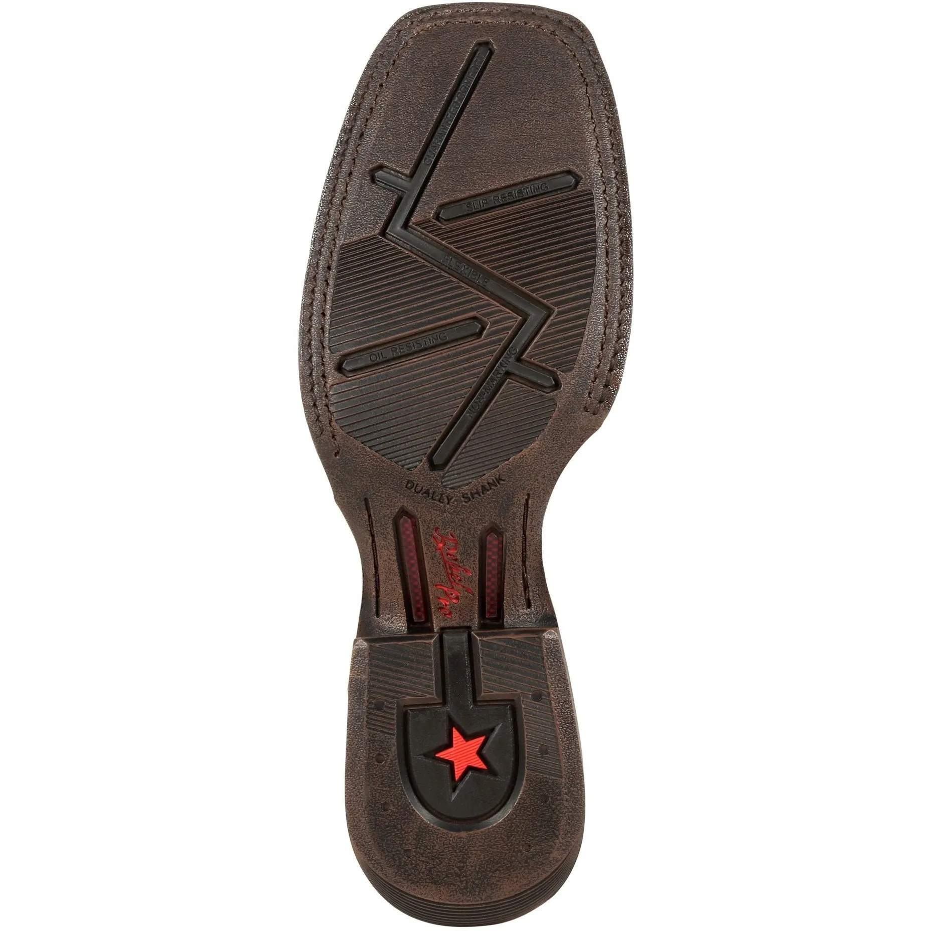 Durango Men's Rebel Pro Vintage Flag 12" Square Toe Western Boot - DDB0303