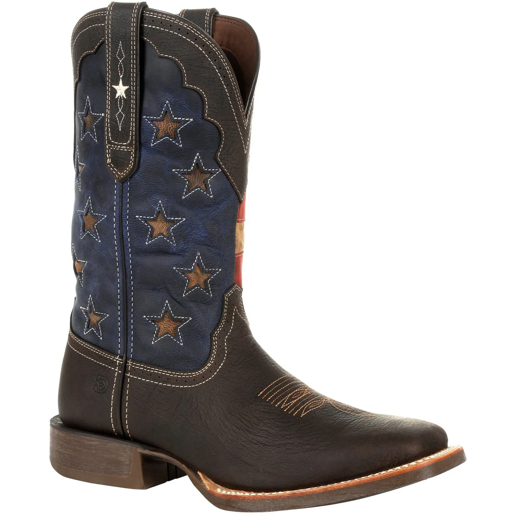 Durango Men's Rebel Pro Vintage Flag 12" Square Toe Western Boot - DDB0303