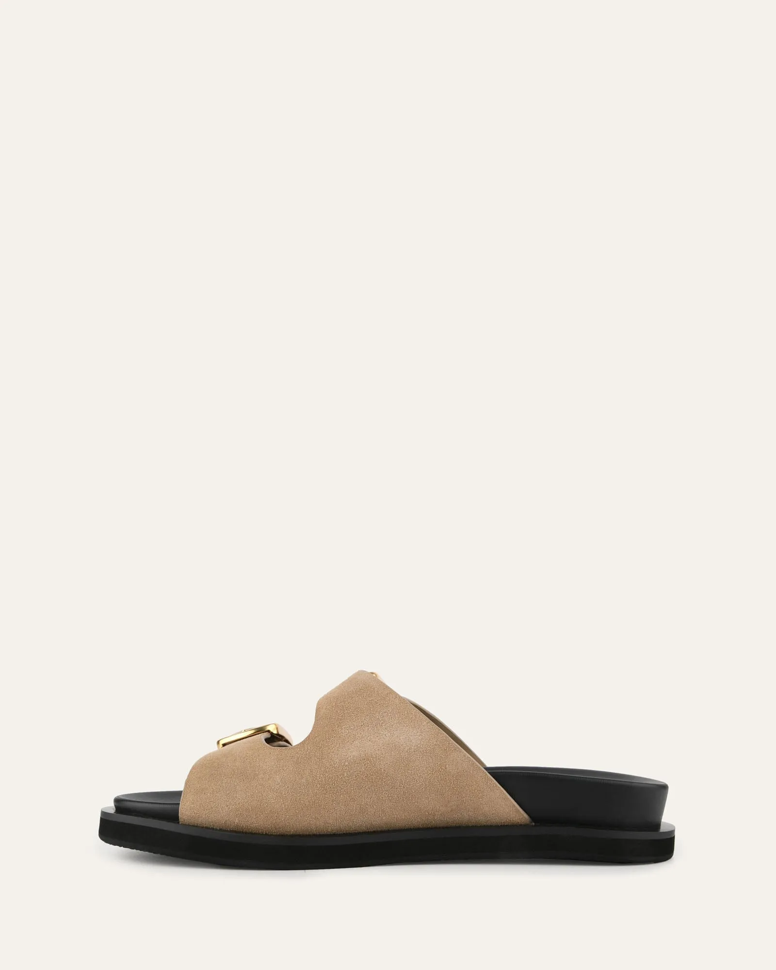 EGON FLAT SANDALS MARSH SUEDE Jo Mercer