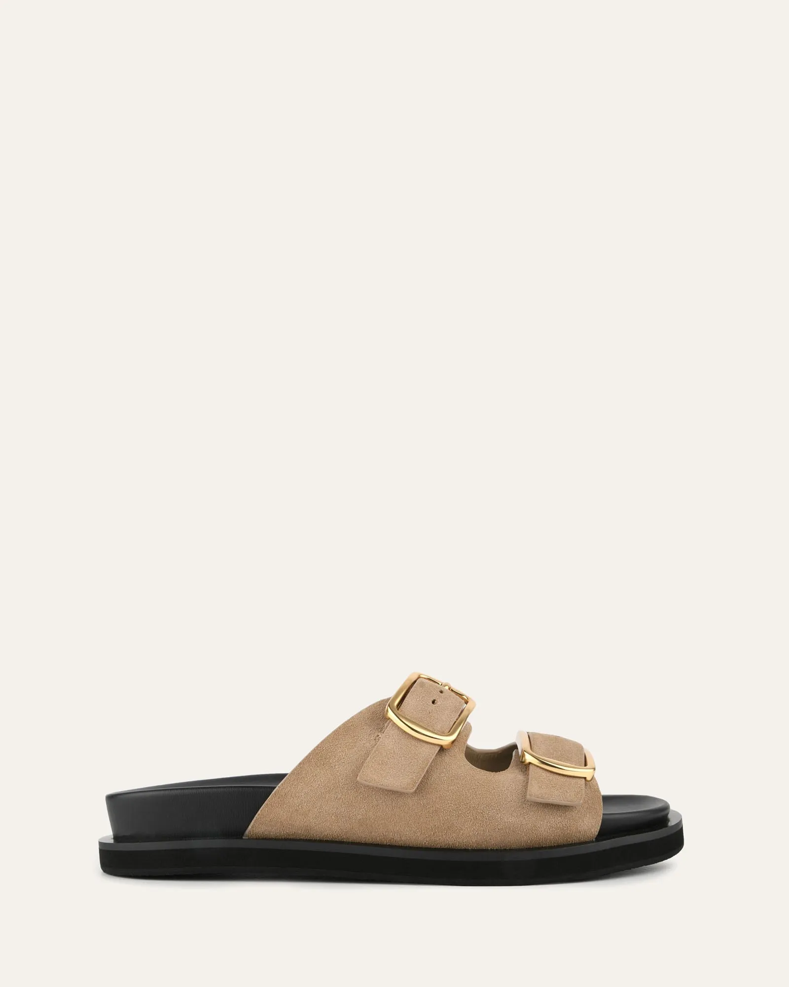 EGON FLAT SANDALS MARSH SUEDE Jo Mercer